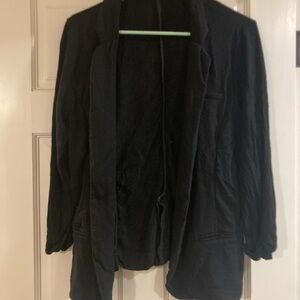Le Lis Black Women's Soft Blazer
